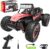 BEZGAR 17S Ferngesteuertes Auto im Maßstab 1:20, 2WD Geschwindigkeit 20 Km/h All Terrains Elektrisches Spielzeug Offroad RC Fahrzeug LKW für Kinder…