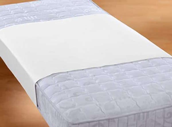 biberna Sleep & Protect 0809840 Stecklaken Molton mit Silver Protect Ausrüstung (blut-, urin- und wasserundurchlässig), antibakteriell) 1x 90×160…