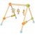 BIECO Baby Gym »Bieco Spieltrapez Spielbogen Baby Holz mit Figuren & Kugeln Spielebogen Holz Baby Spieltrapez Holz Baby Mobile Holz Activity Center…