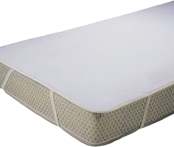 Bierbaum wasserdichter Matratzenschoner Molton-Betteinlage Premium, beidseitig 100% Baumwolle, weiß, Made in Germany, 70×140 cm, 1 stück