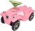 BIG-Bobby-Car Classic Flower – Kinderfahrzeug mit Blumenaufklebern für Jungen und Mädchen, belastbar bis zu 50 kg, Rutschfahrzeug für Kinder ab 1…