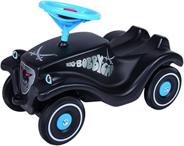 BIG-Bobby-Car Classic Sansibar – Kinderfahrzeug mit Aufklebern für Jungen und Mädchen, belastbar bis zu 50 kg, Rutschfahrzeug für Kinder ab 1 Jahr,…