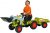 BIG – Claas Celtis Loader mit Anhänger – Kindertrettraktoren, Spielfahrzeug mit Präzisionskettenantrieb, 3-fach verstellbarer Sitz, bis 50 kg,…