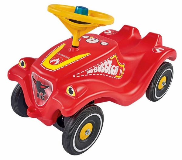 BIG Rutscherauto »BIG-Bobby-Car-Classic Feuerwehr«, Made in Germany; mit Licht- und Soundmodul