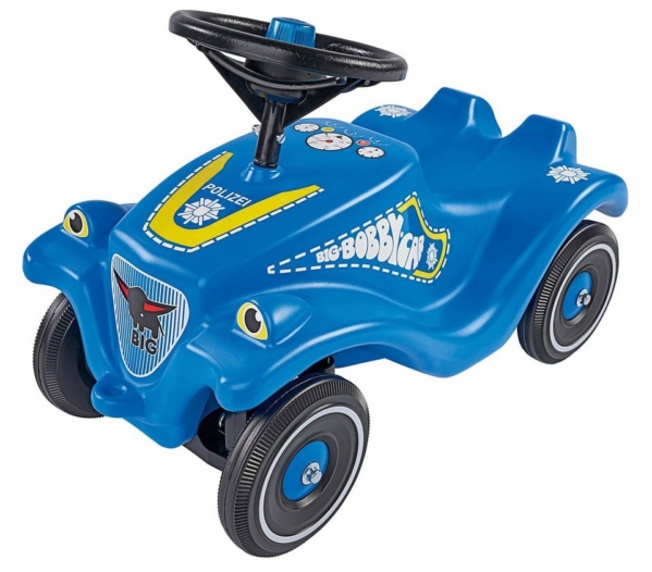 BIG Rutscherauto »BIG-Bobby-Car-Classic Police«, Made in Germany; mit Licht- und Soundmodul