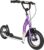 BIKESTAR Roller Kinderroller Tretroller Kickscooter mit Luftreifen für Mädchen ab 6 – 7 Jahre | 12 Zoll Sport Kinder Scooter | Lila & Weiß |…