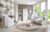 BMG Babyzimmer-Komplettset »Luis«, (Set, 7-St), Bett + Wickelkommode + 2-trg. Schrank + Standregal + Unterstellregal (Set 2-tlg) + Wandboard