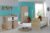 BMG Babyzimmer-Komplettset »Maxim«, (Set, 3-St), Bett + Wickelkommode + 3-trg. Schrank
