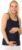 Bombacio Damen Stillunterhemd Stillshirt Baumwolle Schwarz/Weiß/Grau
