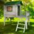BRAST Spielhaus für Kinder mit Balkon Stelzenhaus Adventure 167x191x216cm Kinder-Haus Turm Holz Spielehaus