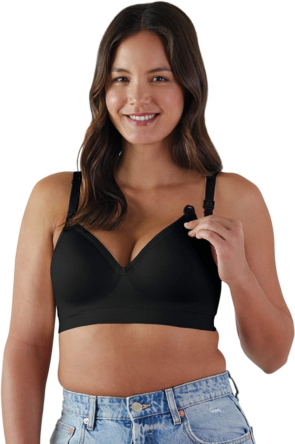 BRAVADO! DESIGNS Plunge Wireless Maternity & Still-BH mit tiefem V-Ausschnitt | B C D DD/E DDD/F Cup