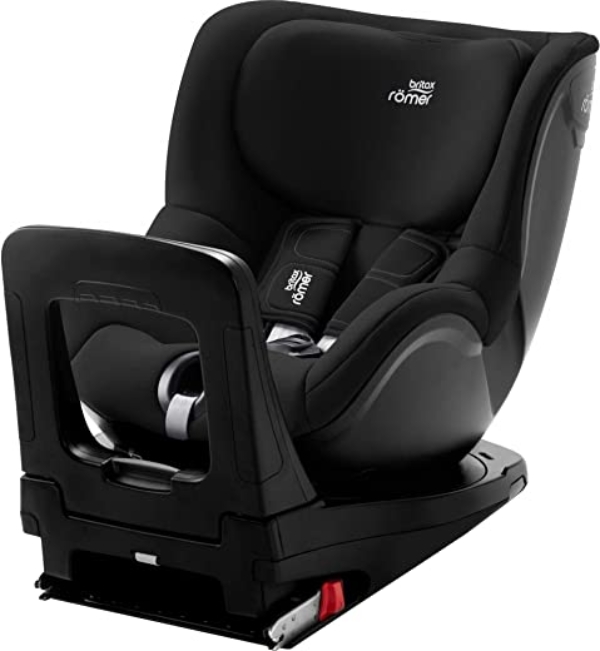 BRITAX RÖMER Kindersitz DUALFIX Z-LINE, drehbar, 61 bis 105 cm (i-SIZE), 3 Monate bis 4 Jahre, Cosmos Black