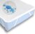 Buymax 2er Set Wasserdichter Matratzenschoner 60 x 120 cm Atmungsaktive Matratzenauflage Matratzenschutz Babybett Kinderbett
