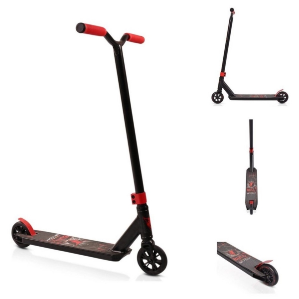 Byox Cityroller »Kinderroller Bull«, PU-Räder, ABEC-7, Lenker 360° drehbar, Bremse, bis 100 kg
