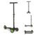 Byox Cityroller »Kinderroller Nexus«, Höhe einstellbar, 3 PU-Räder, PC-Deck, Aluminium