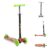 Byox Cityroller »Kinderroller Scooter Rapture«, aus Alu, Wassertransferdruck, PU Leuchträder
