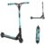 Byox Cityroller »Kinderroller Shock«, Aluminium PU Räder, ABEC-9, Hinterradbremse, Stoßdämpfer
