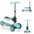 Byox Dreirad »Kinderroller Epic 2 in 1«, Roller u. Laufrad, 3 PU Räder, klappbar, ab 3 J