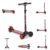 Byox Dreirad »Kinderroller Orbit«, Höhe einstellbar, 3 PU-Räder, ABEC-9 Lager, Aluminium