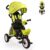 Byox Dreirad »Tricycle Flexy Lux 3 in 1«, Dreirad, klappbar, Gummireifen, drehbarer Sitz