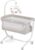 CAM 2 in 1 Beistellbett & Babywiege CULLAMI | höhenverstellbares Babybett | praktisch & schön| hochwertige Materialien – Made in Italy | flexibler…