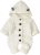 Camidy Neugeborenes Baby Strampler mit Winter wärmer Schneeanzug Gestrickte Onesies Warme Pullover Overall