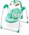 Caretero Babywippe »Caretero Loop Elektrische Babyschaukel Kinder«, Schaukelwippe mit Mobile und Timerfunktion Mint