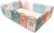 CCLIFE Laufgitter Laufstall Baby Absperrgitter Groß 14 18 Paneele Krabbelgitter kunststoff Schutzgitter Babyzaun klappbar