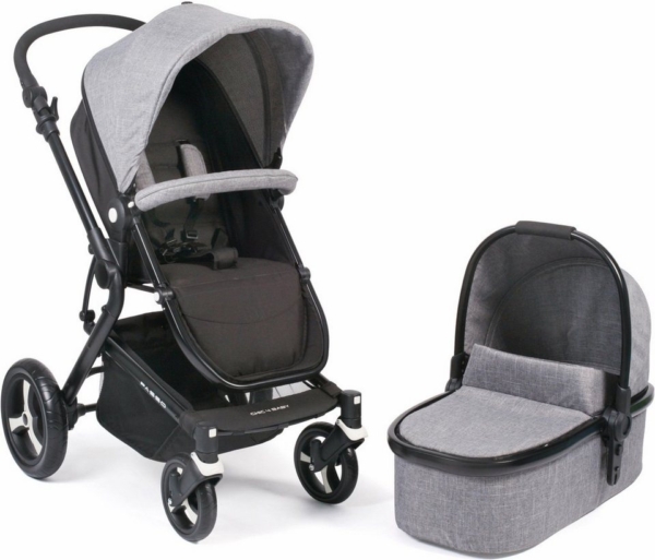 CHIC4BABY Kombi-Kinderwagen »Passo, grau«, ; Kinderwagen