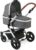 CHIC4BABY Kombi-Kinderwagen »Passo, Melange Grau«, ; Kinderwagen