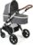 CHIC4BABY Kombi-Kinderwagen »Torre, Melange Grau«, ; Kinderwagen