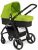 CHIC4BABY Kombi-Kinderwagen »Volare, grün-schwarz«, inklusive Sportsitz; Kinderwagen