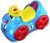 Chicco All Around Aufsitzauto für Kinder, Rutscher Kinderauto für Kleinkinder mit Hupe, Schwenkbaren Rädern und Staufach, Blau, Max 20 kg,…