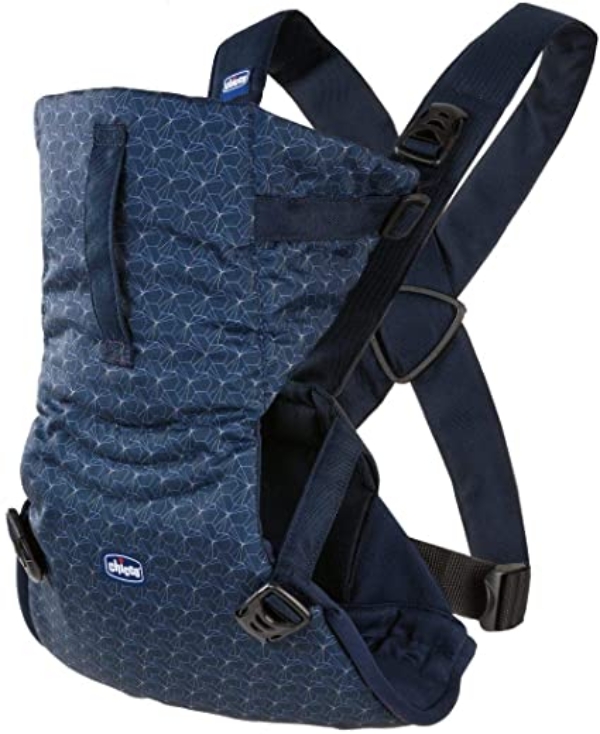 Chicco EasyFit Ergonomische Trage für Babys und Kleinkinder ab der Geburt bis 15 kg, Einfach zu Tragende Babytrage, Babytrage mit Kopf- und…