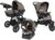 Chicco Kombi-Kinderwagen »Trio-System Activ3 Top, Dark Beige«, mit Regenschutz; Kinderwagen