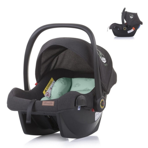 Chipolino Babyschale »Babyschale Duo Smart Gruppe 0+«, 2.65 kg, (0 – 13 kg), Sonnendach faltbar, Kissen