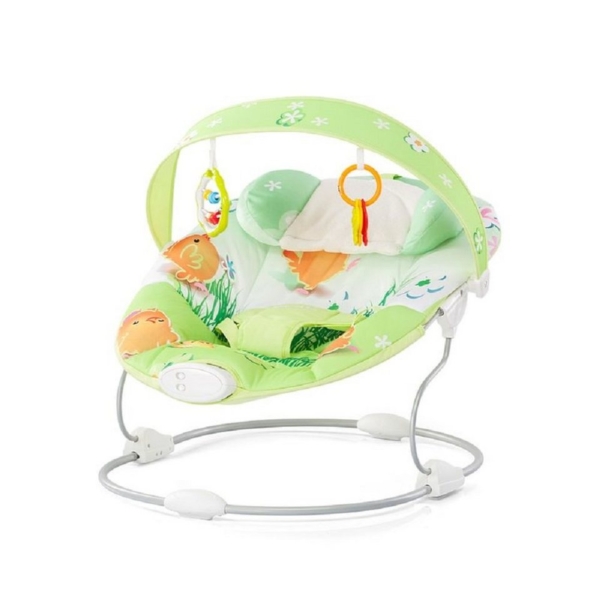 Chipolino Babywippe »Babywippe Party Küken«, Musikfunktion und Vibration, weiches Kopfkissen