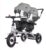 Chipolino Dreirad »Geschwisterdreirad Tricycle 2Play«, zwei Kinder bis 50 kg Luftreifen Lenkstange