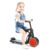 Chipolino Dreirad »Kinderroller Laufrad Dreirad All Ride 4 in 1«, höhenverstellbar
