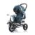 Chipolino Dreirad »Tricycle Polar Dreirad 2 in 1«, Schiebegriff Sonnendach Schwenkrad vorne