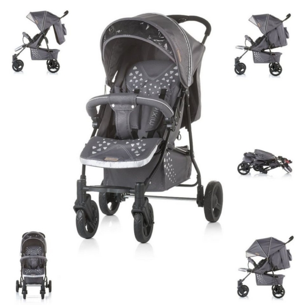 Chipolino Kinder-Buggy »Chipolino Kinderwagen Buggy Mixie«, klappbar, schwenkbare Vorderräder, Sonnendach