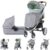 Chipolino Kombi-Kinderwagen »Kinderwagen Avenue 2 in 1«, Ein-Hand-Faltsystem, Babywanne, Sportaufsatz