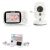 Chipolino Video-Babyphone »Babyphone Polaris Kamera 3,2″«, TFT LCD Farbdisplay Temperaturanzeige