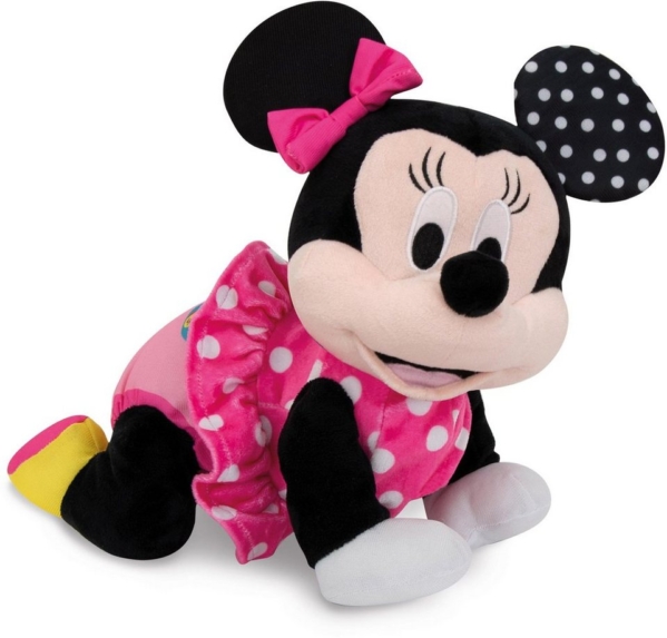 Clementoni® Kuscheltier »Baby Clementoni Disney Baby Minnie Krabbel mit mir«, interaktiv