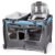 COSTWAY Baby-Reisebett »4 in 1 klappbares Reisebett & Wickeltisch & Laufstall & Babywiege«, mit Schaukelfunktion