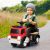 COSTWAY Elektro-Kinderauto »Feuerwehrauto, Kinderfahrzeug«, mit Sirene, Blaulicht, Hupe und Musik, geeignet für Kinder 3-8 Jahre