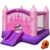 COSTWAY Hüpfburg »Springburg, Hüpfschloss, Aufblasbares Trampolin Spielburg, Outdoor Bouncer«, mit Rutsche, inkl. Tragetasche, 334x270x215cm