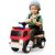 COSTWAY Kinder Feuerwehrauto, Elektroauto, Kinderauto, Elektrofahrzeug, Kinderfahrzeug mit Sirene, Blaulicht, Hupe und Musik, geeignet fuer Kinder…