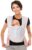CUBY-Babytrage (3 bis 20kg) Ergonomische Babytragetasche,X-Type Bauchtrage praktische Babytrage (Grau) (Grau)