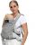 Cuby Ergonomische Babytrage, Rucksack Vorder- und Rückseite für Kleinkinder bis Kleinkinder，Soft and Breathable (Klassisches Grau)